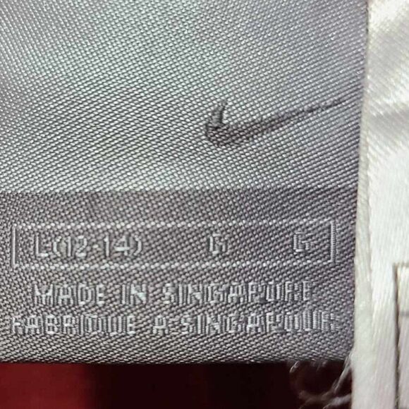 Nike Red Cotton Blend Cropped Work Out Pants size Large - Picture 3 of 8